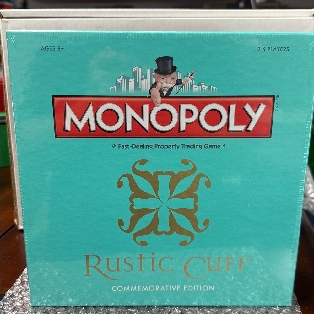 Rustic Cuff Monopoly Game new sealed